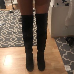 BARELY WORN Chinese Laundry over the knee boots!